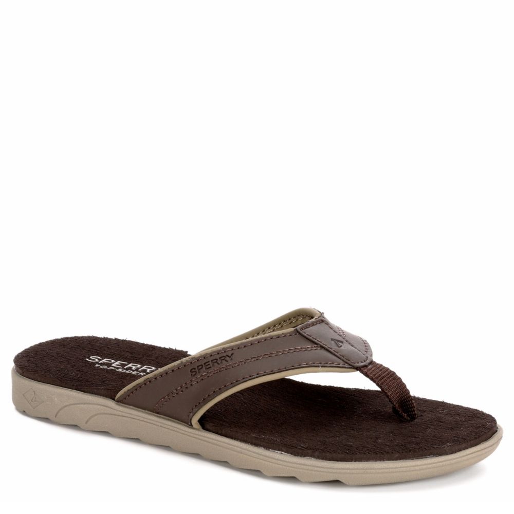 boys brown flip flops