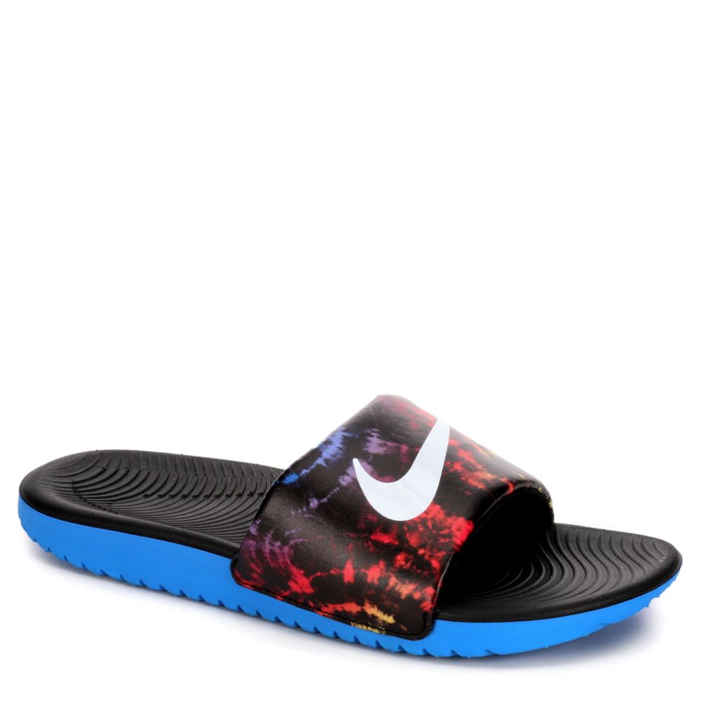 nike kawa slide tie dye