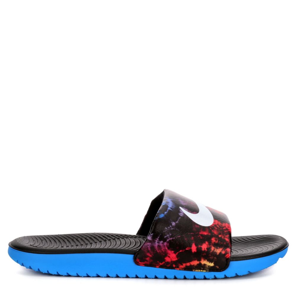 nike kawa slide tie dye