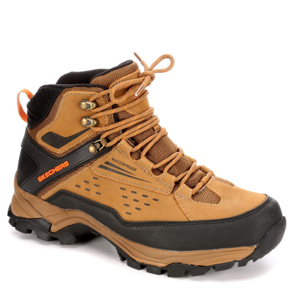 skechers mens boots work boot