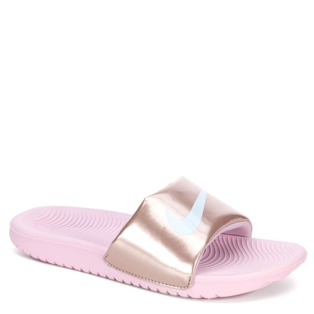 nike kawa slide pink