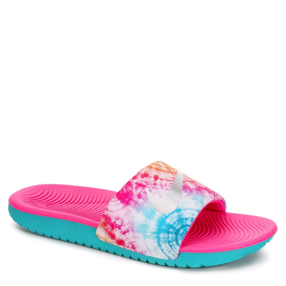 nike kawa slide youth pink