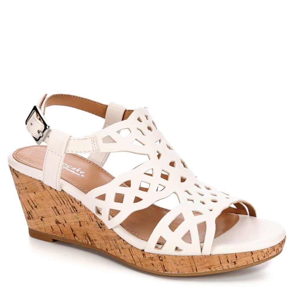 girls white wedge shoes