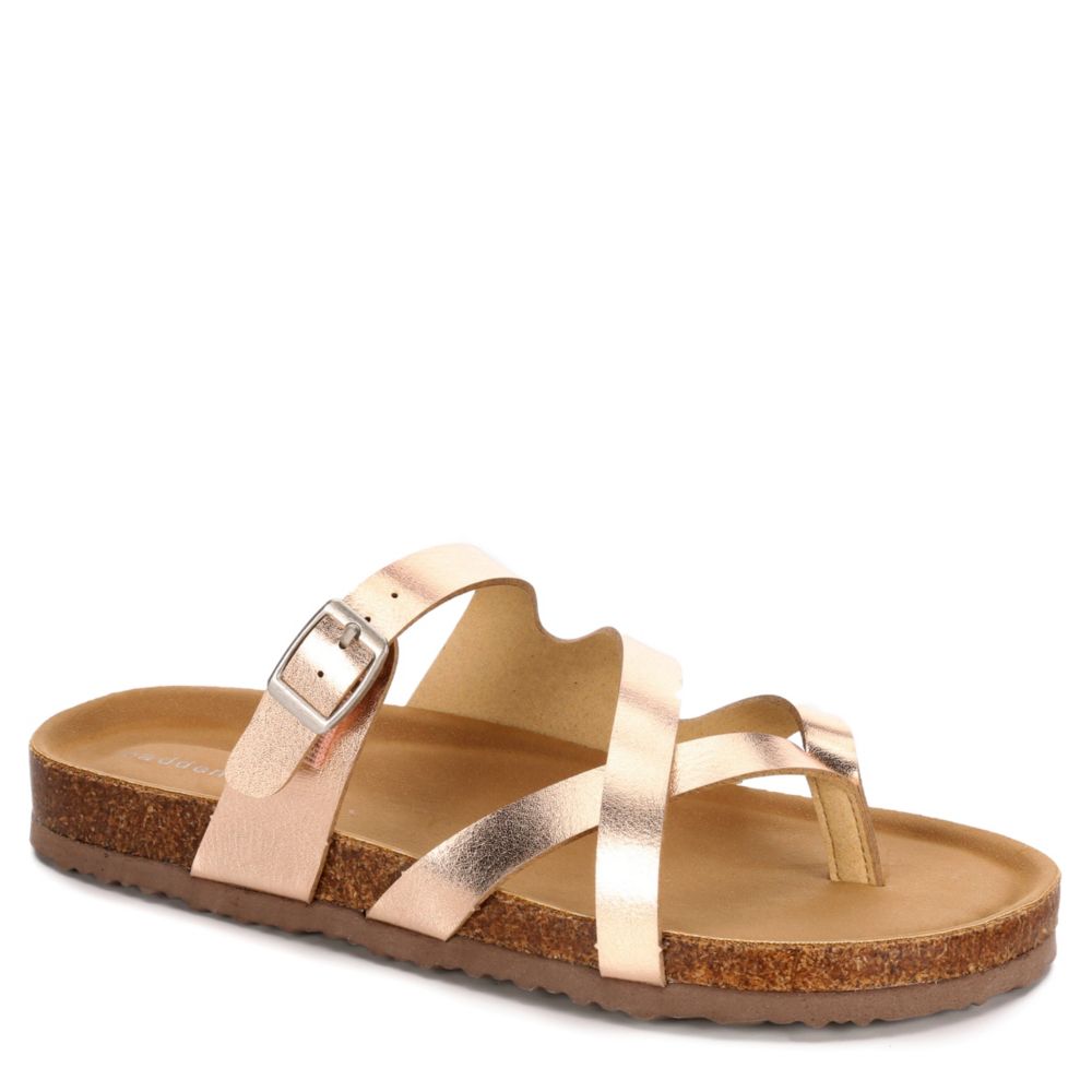 madden girl gold sandals