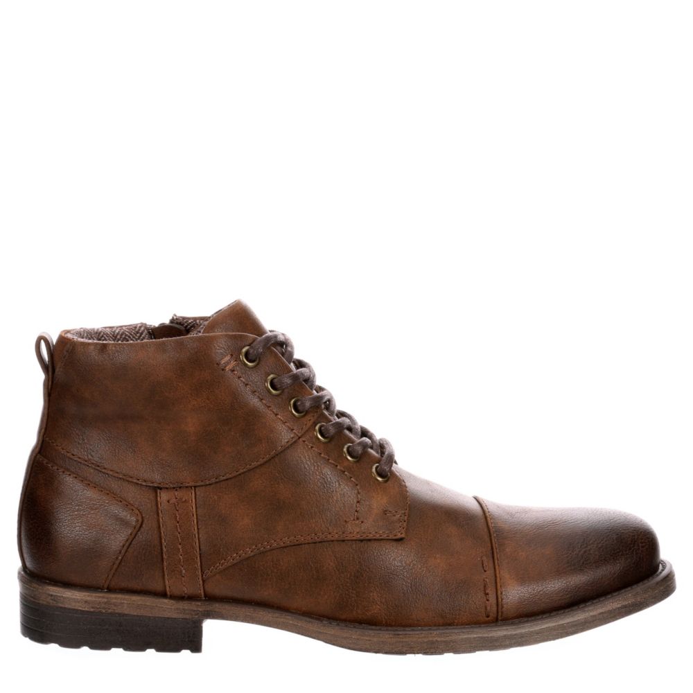 restoration mens justin lace up cap toe oxford shoes