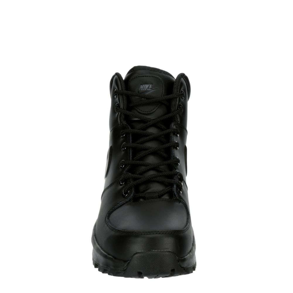Mens Room Lace-up Black Nike Boot Manoa Shoes Rack | |