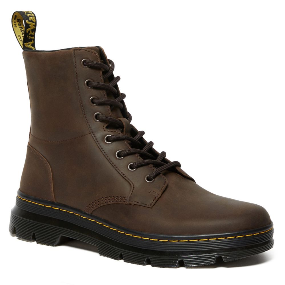 brown mens dr martens