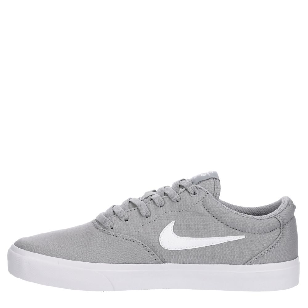 White Nike Mens Sb Charge Low Sneaker | Rack Room Shoes