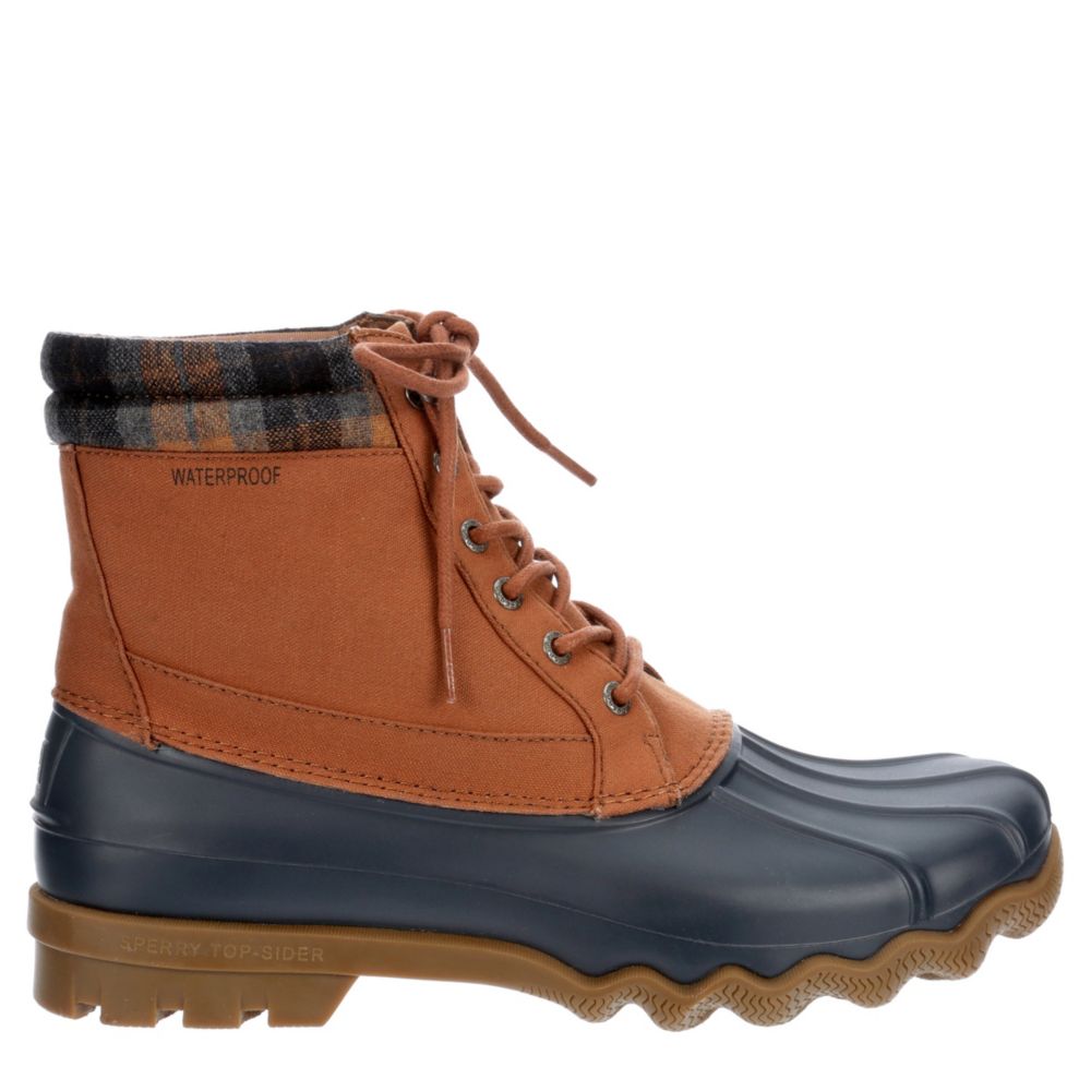 sperry men's brewster rain boot