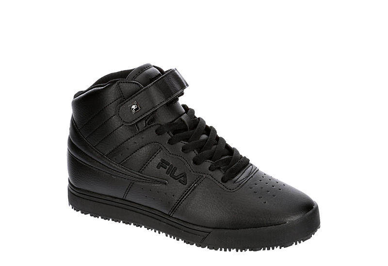 Black Fila Womens Vulc 13 Sr Slip Resistant Work Shoe | Promotions ...