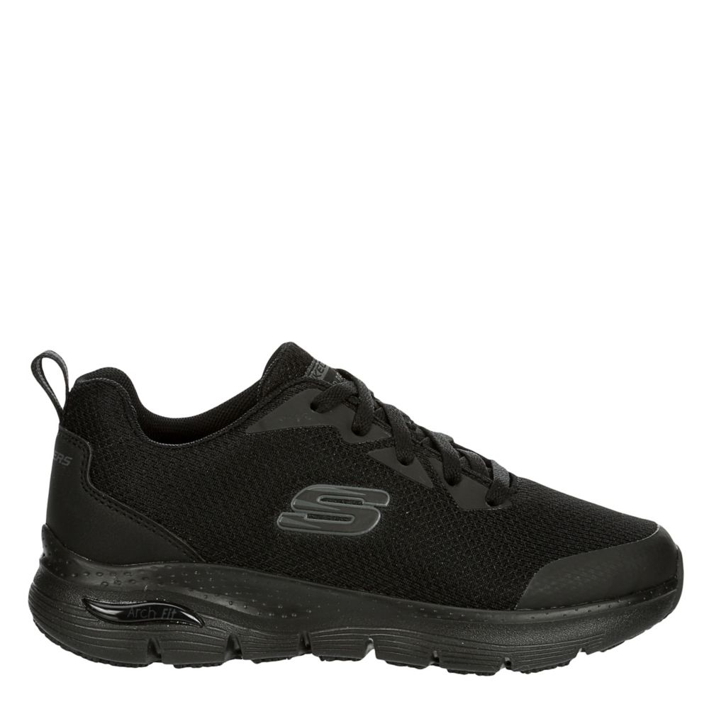 SKECHERS ARCH FIT SLIP RESISTANT JITSY BLACK - WOMENS - Lamey