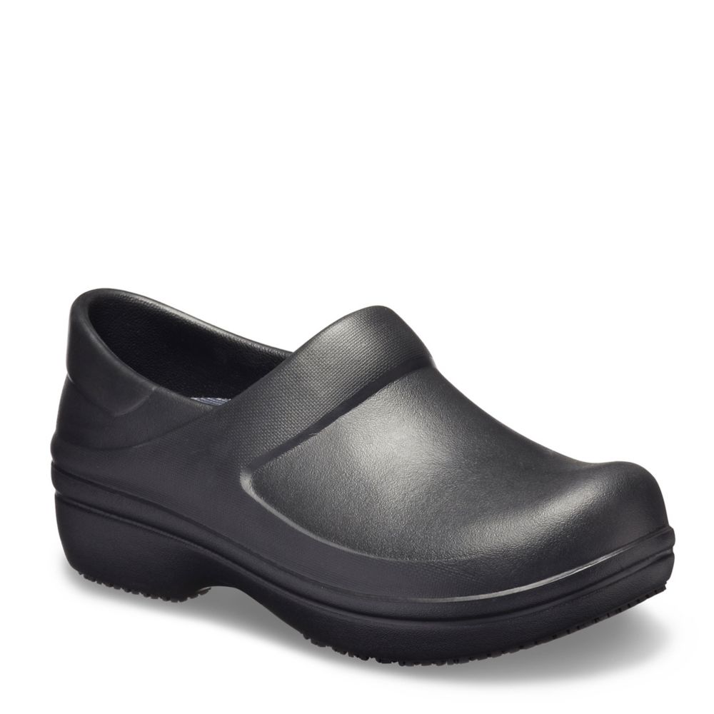 Black Crocs Womens Neria Pro Ii Slip Resistant Work Shoe | Slip Resistant |  Rack Room Shoes