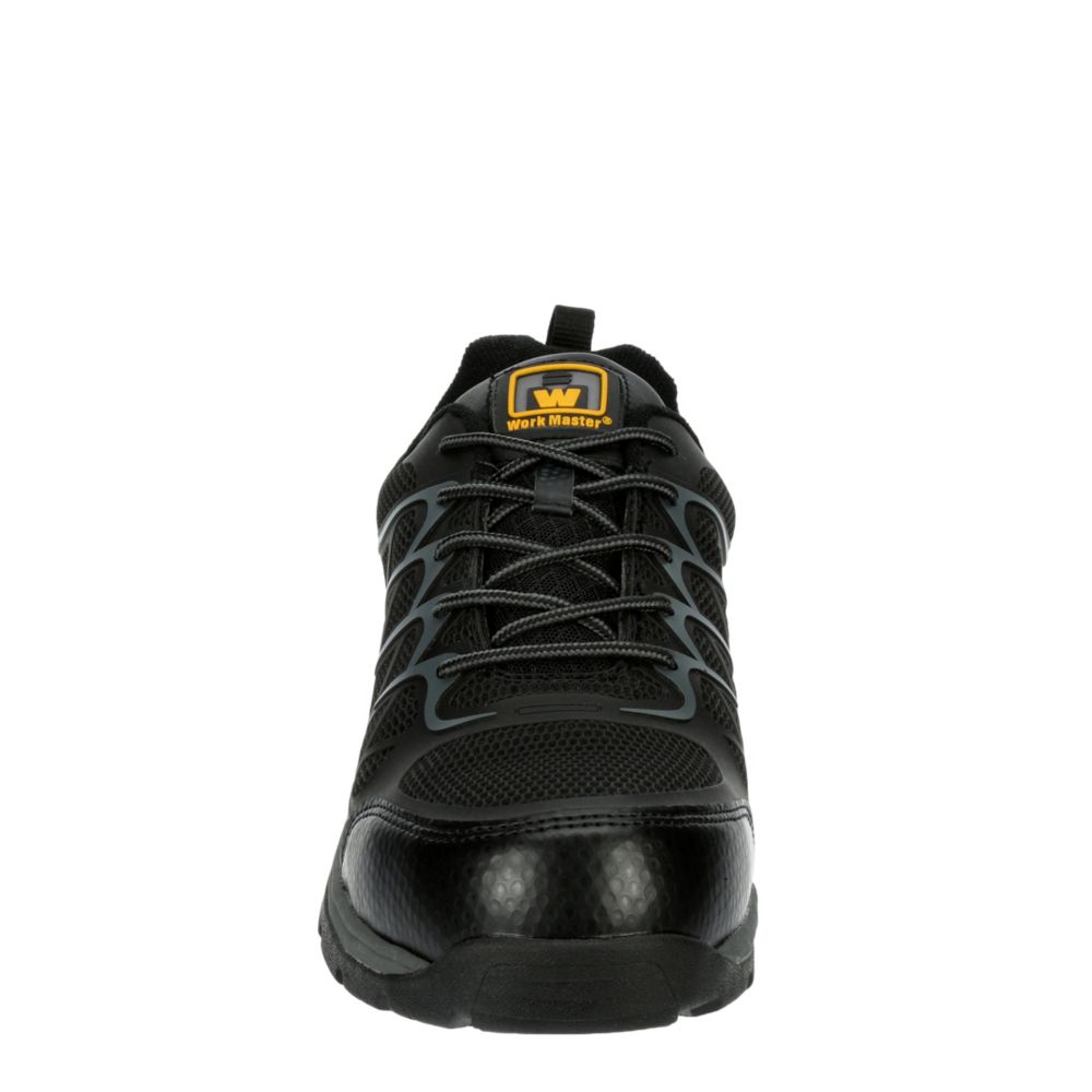 MENS COMP TOE WORK SHOE BLACK