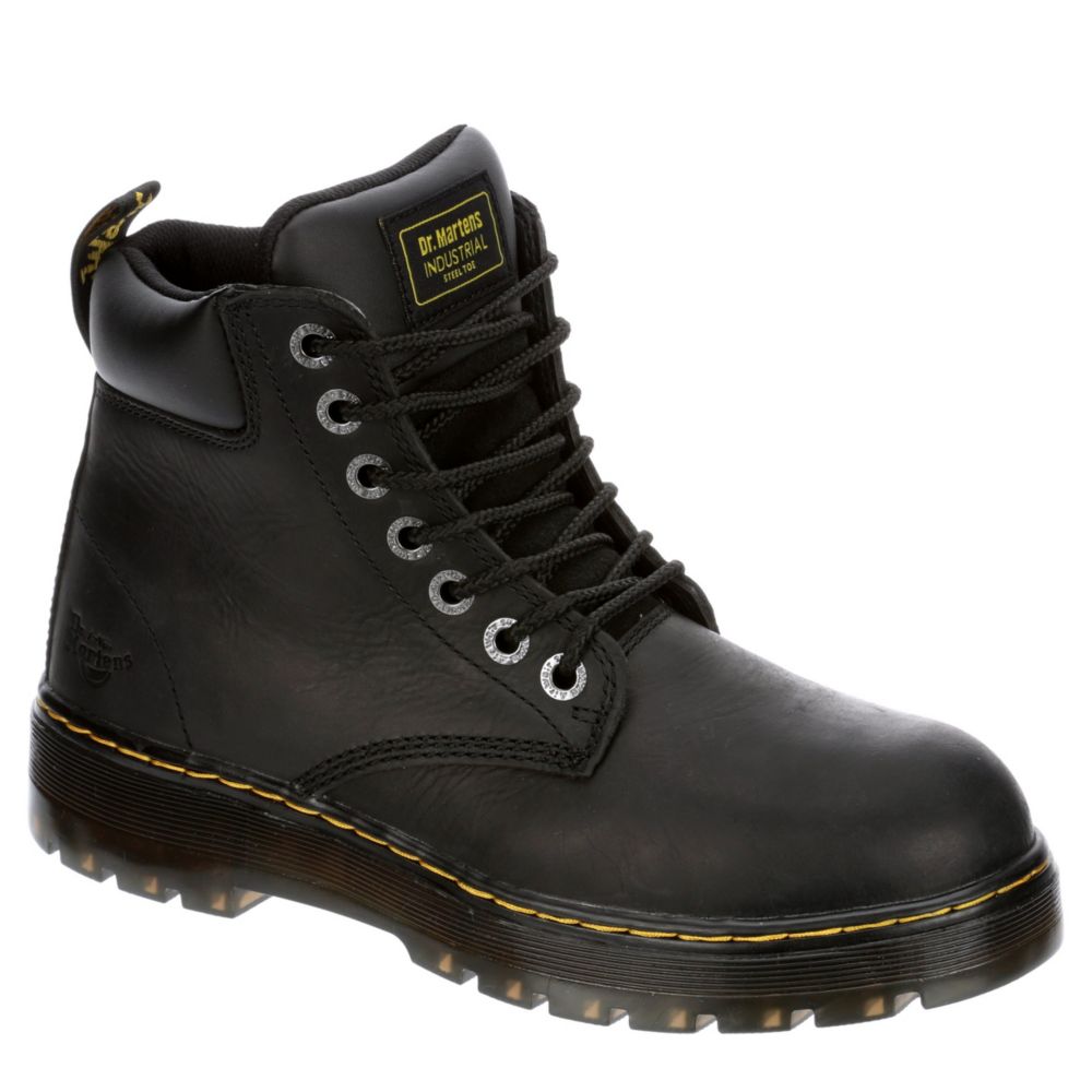 dr martens steel toe boots mens