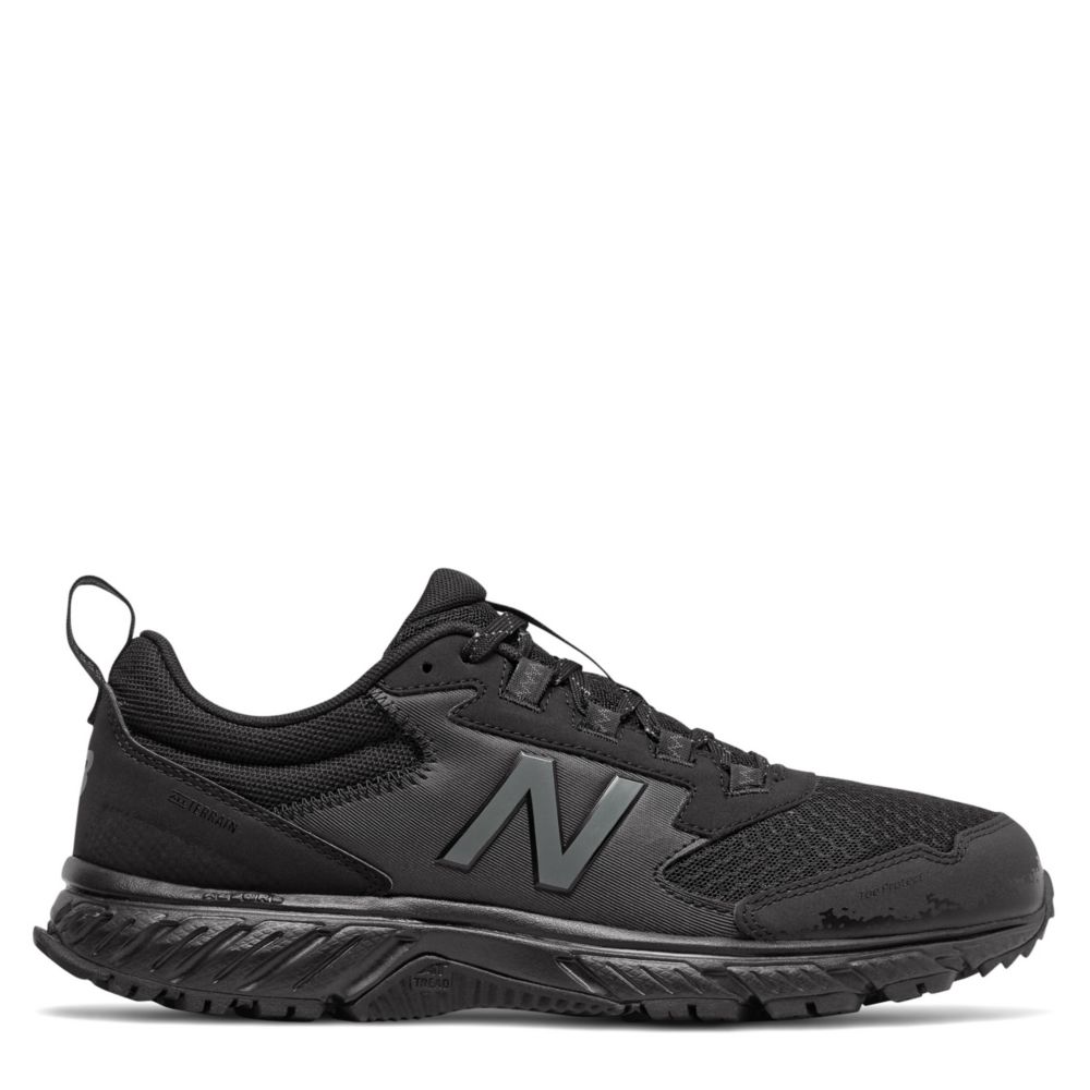 new balance mens black running shoes