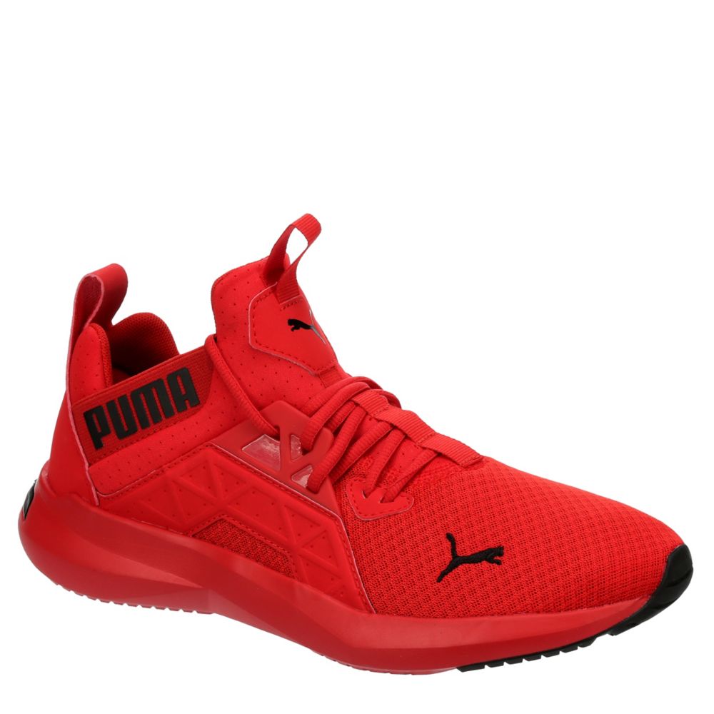 puma red shoes mens