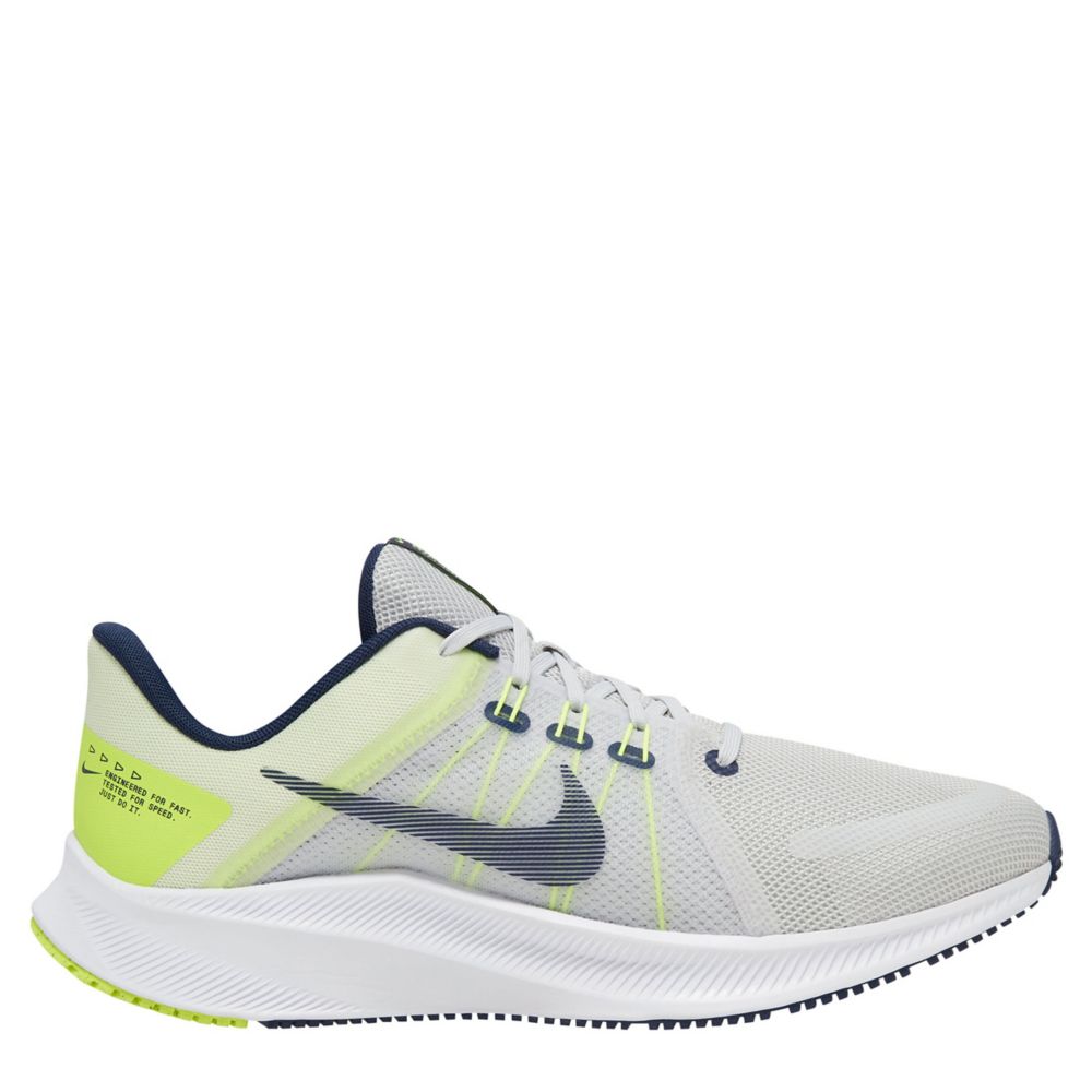 grey nike mesh trainers