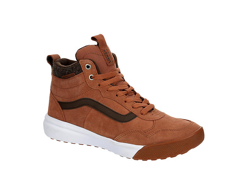 TAN VANS Mens Range Exp High Top Vansguard Sneaker الل TAN VANS Mens Range Exp High Top Vansguard Sneaker الل