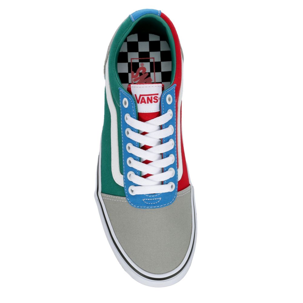 mens vans multicolor