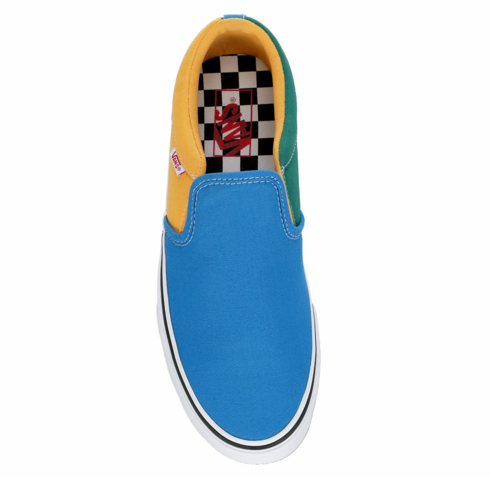 asher vans blue