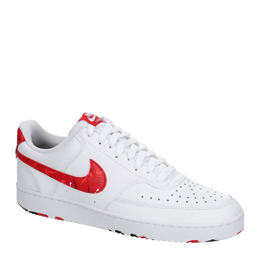 White Nike Mens Court Low Sneaker Mens | Rack Room Shoes