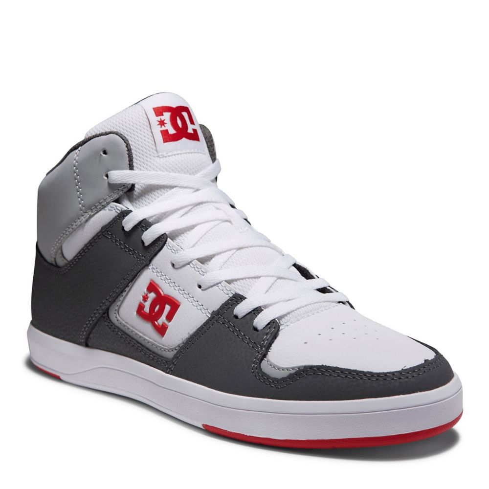 White Dc Shoes Mens Cure Mid Sneaker | Mens | Rack Room Shoes