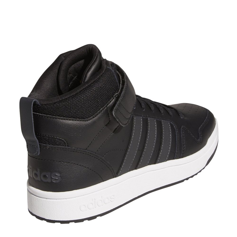ojo identificación Depresión Black Adidas Mens Postmove Mid Top Sneaker | Black & White | Rack Room Shoes