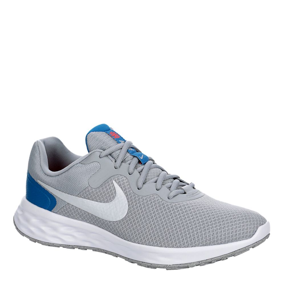 Grey Nike Mens Revolution 6 Running 