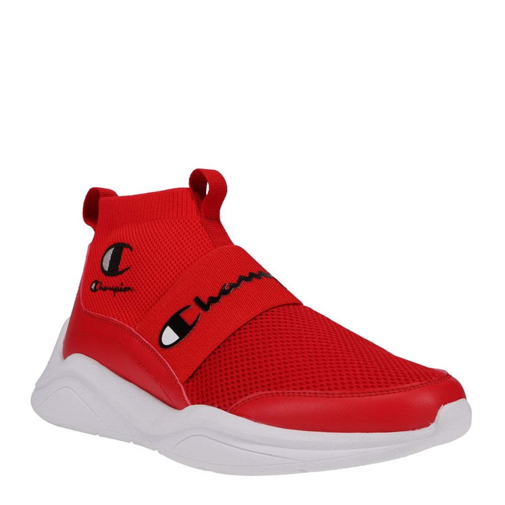 champion shoes mens red