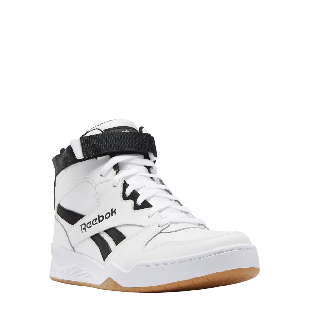 high top strap sneakers
