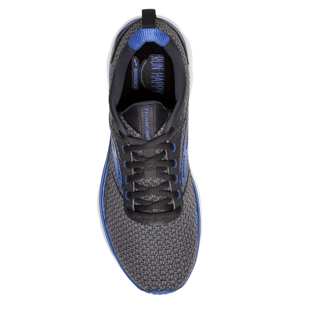 Dark Grey Mens Transmit 3 Running Shoe | Brooks | Rack Room Shoes