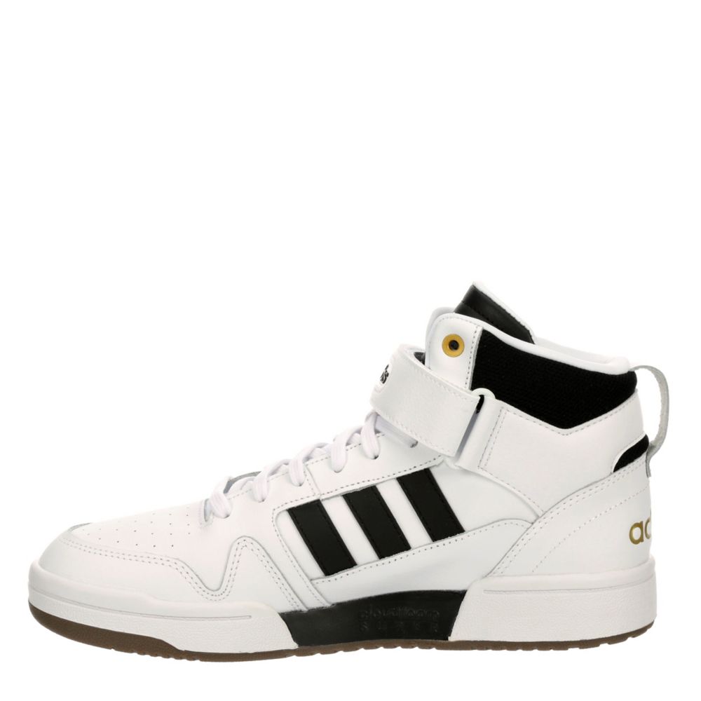 White Adidas Doorstep High Top Mens Sneakers Shoes