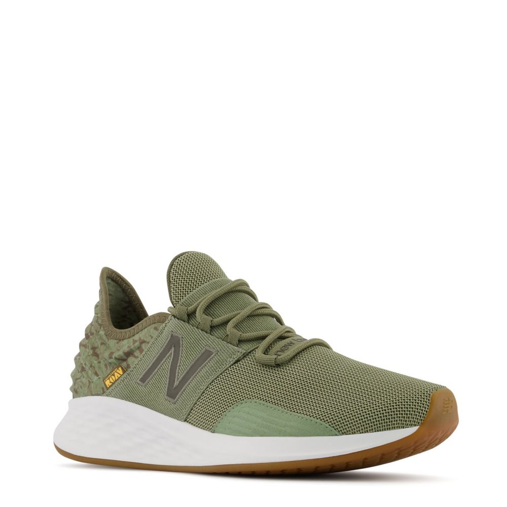 olive green new balance womens