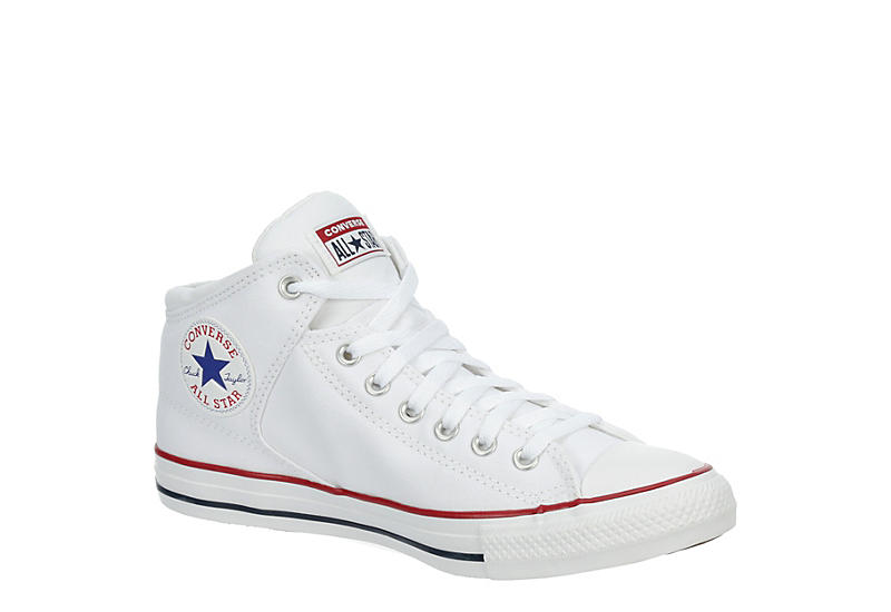 White Converse Mens Chuck Taylor All Star High Street Sneaker | Mens | Room Shoes