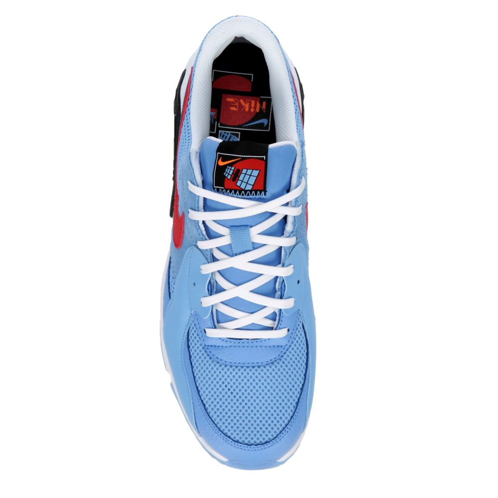 nike white and light blue shoes