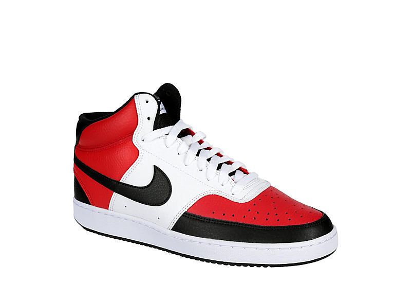 Proposal Filth lend Red Nike Mens Court Vision Mid Sneaker | Color Pop | Rack Room Shoes