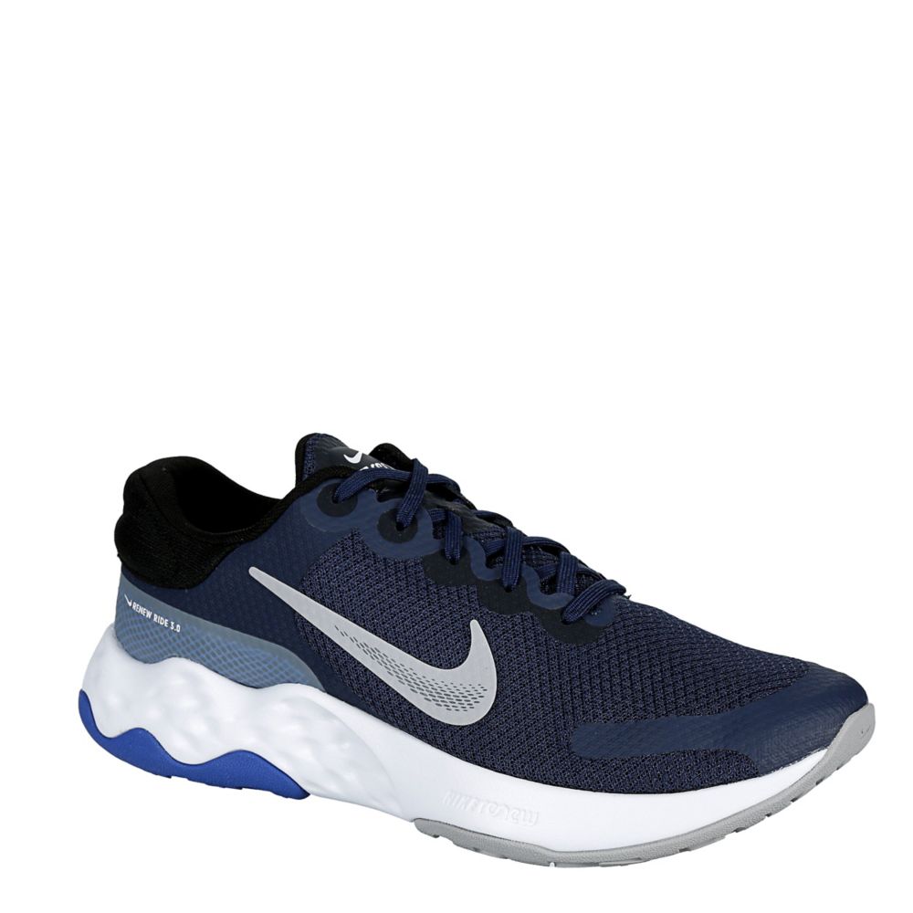 Navy Nike Mens Renew Ride 3 Running 