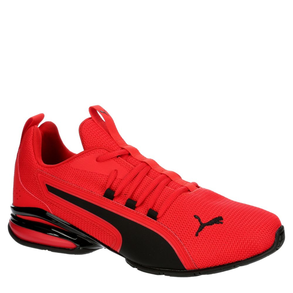 Red Puma Mens Axelion Sneaker | Mens | Rack Shoes