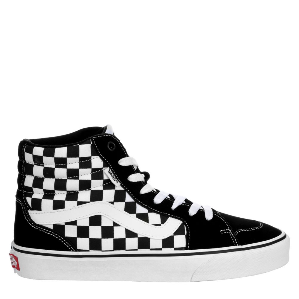 checkered vans rack room shoes