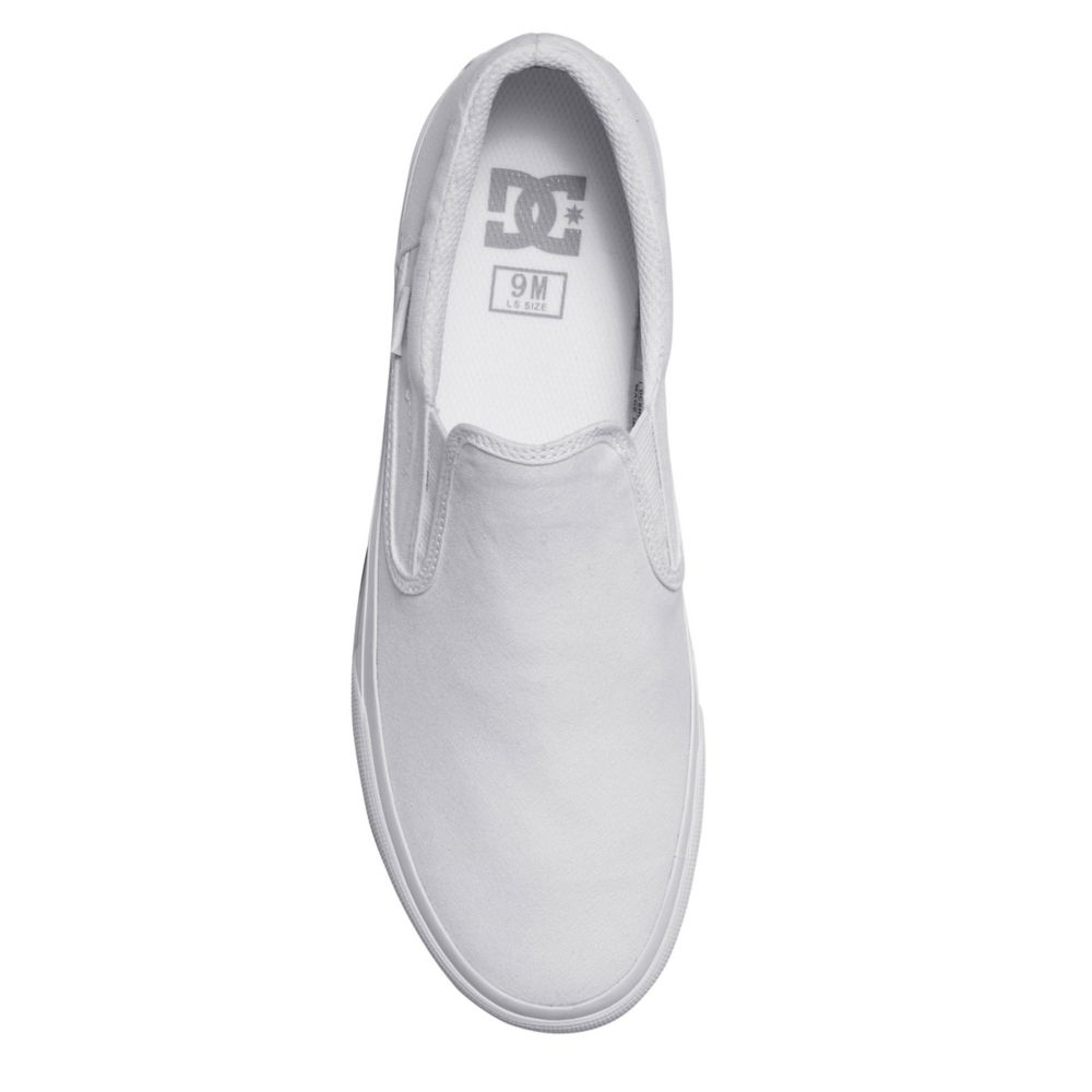 Dc white hot sale slip ons