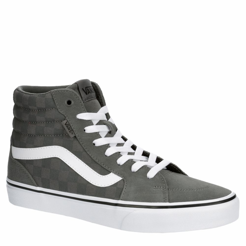 vans mens grey shoes