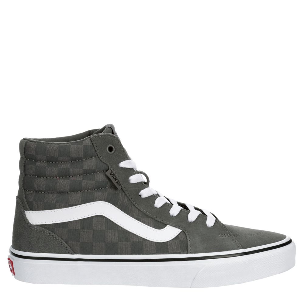 grey high top vans for girls