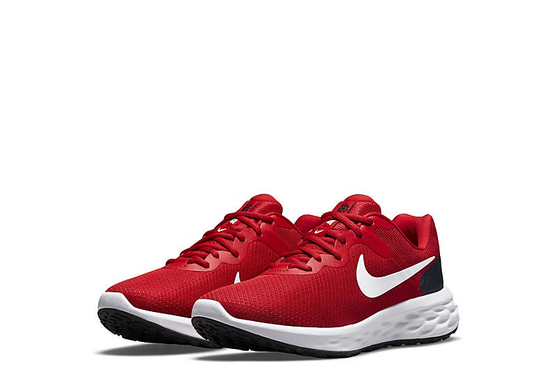 Turn down layer Toes Red Nike Mens Revolution 6 Running Shoe | Mens | Rack Room Shoes