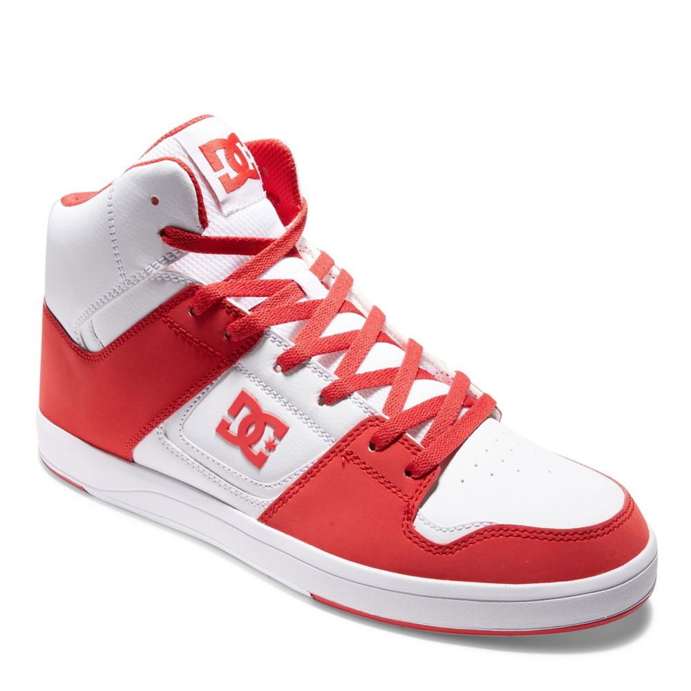 White Dc Shoes Mens Cure Mid Sneaker | Mens | Rack Room Shoes