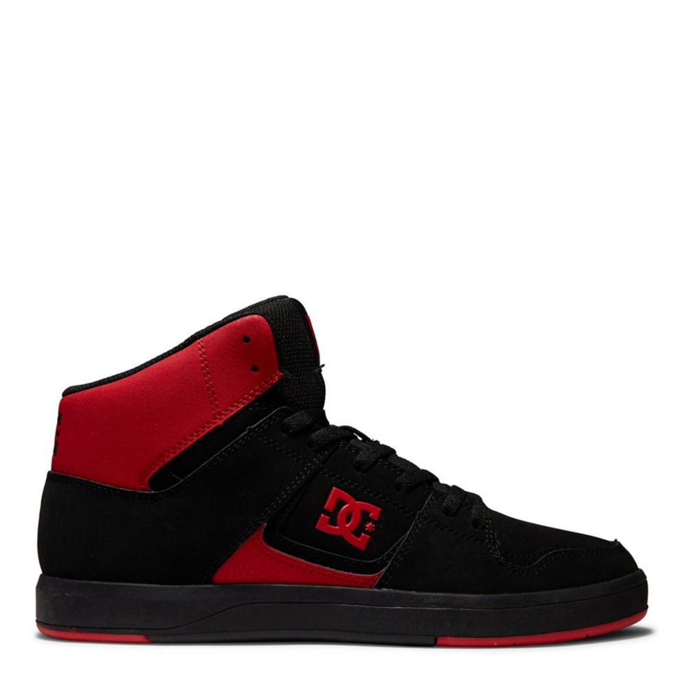 red dc high tops