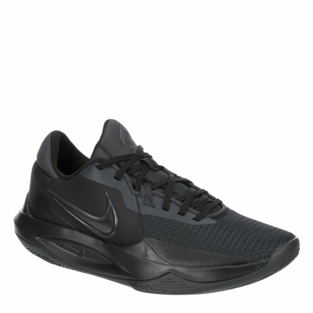 All black hot sale basketball shoes