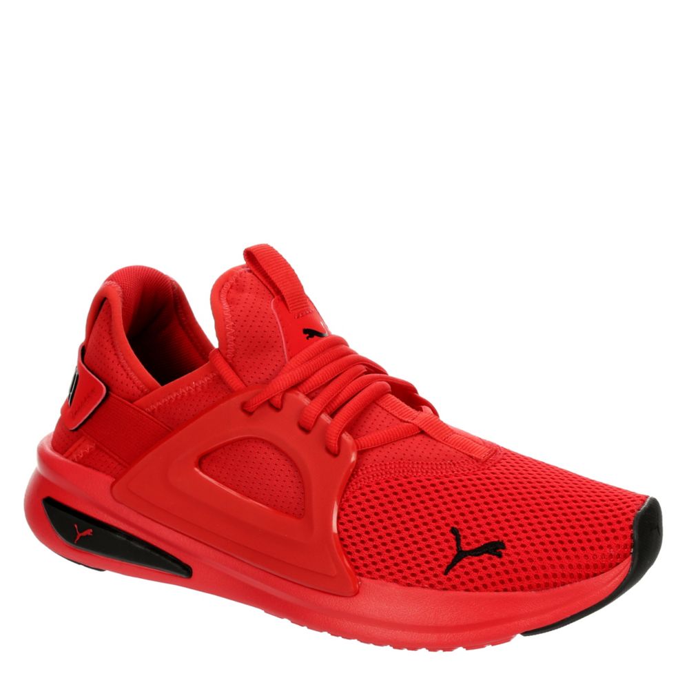 puma red color shoes