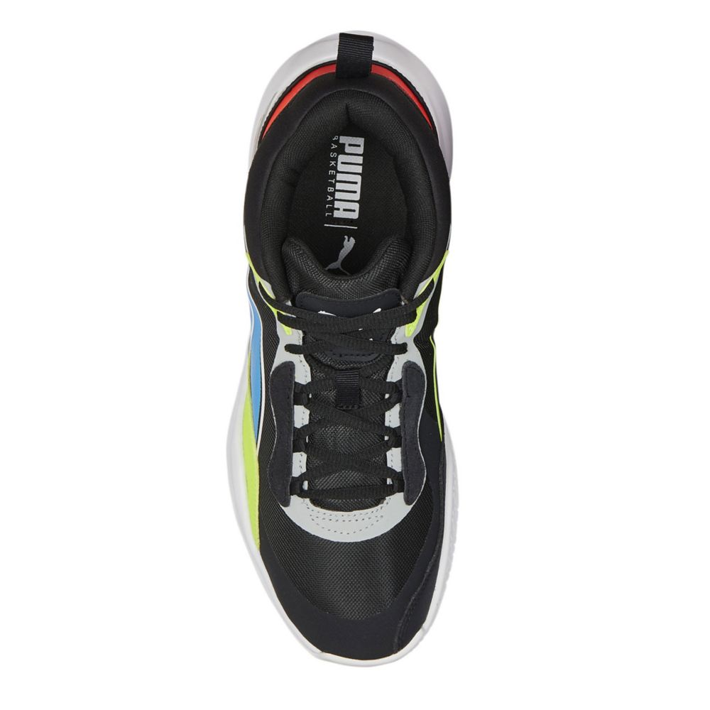 Imitatie Zeep Marty Fielding Black Puma Mens Playmaker Pro Basketball Shoe | Color Pop | Rack Room Shoes