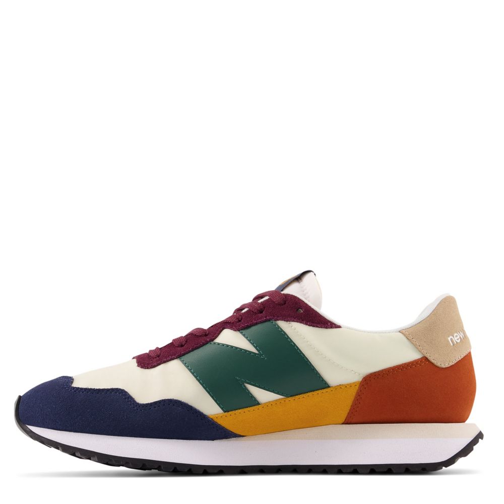 new balance 237 sneakers in multi color block