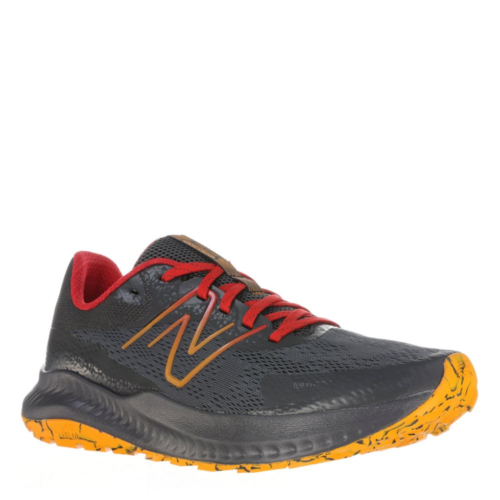 Grey New Balance Mens Dynasoft V5 Trail Running Shoe | Mens Rack Shoes
